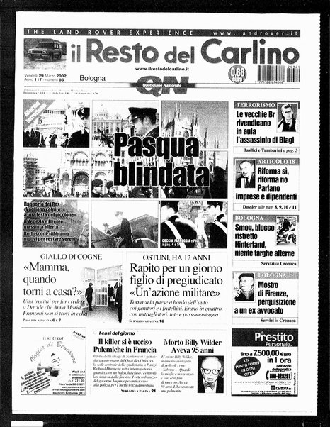 Il Resto del Carlino : giornale dell'Emilia